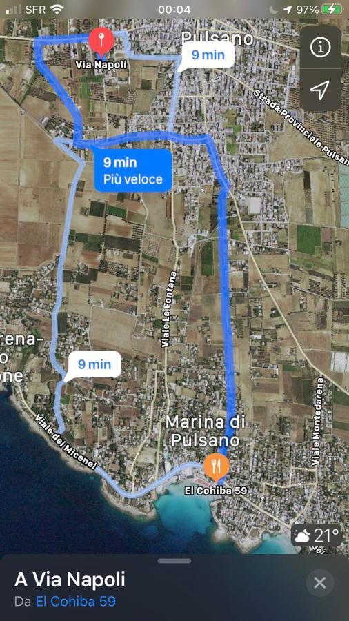 הוילה פולסנו Casa Ulivo מראה חיצוני תמונה